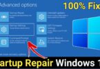 Startup Repair Windows 11